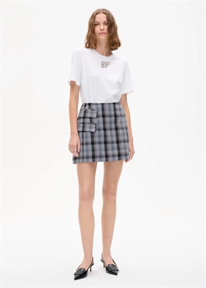 Shanie skirt Grey Soft Check Baum Und Pferdgarten 